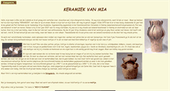 Desktop Screenshot of keramiek.familievandelisdonk.nl